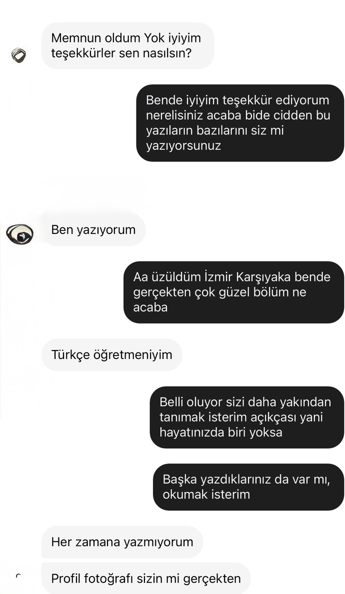 Arkadaşlar sevdiğime fakeden yazdım sonra sustu, anladı mı sizce fake olduğu belli mi yardım?
