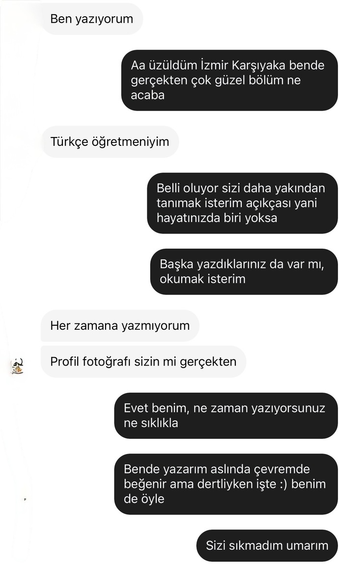 Arkadaşlar sevdiğime fakeden yazdım sonra sustu, anladı mı sizce fake olduğu belli mi yardım?