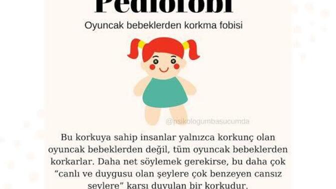 Pediofobisi olan var mı. Sizce saçma bir fobimi?