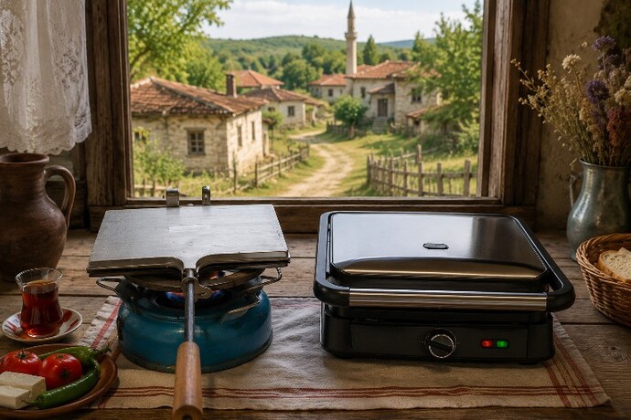 Tost dediğin eski usul ocak üstünde mi güzel olur, yoksa yeni nesil elektrikli tost makinesinde mi?