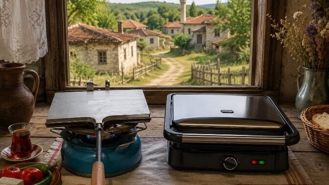 Tost dediğin eski usul ocak üstünde mi güzel olur, yoksa yeni nesil elektrikli tost makinesinde mi?