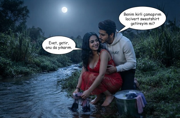 Evinizde çamaşır makinası var mı?