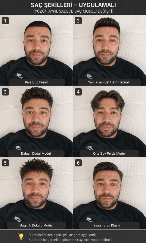 Bana saç yapıp atsaniza mesajdan merak ettim neler çıkacak 🤣?