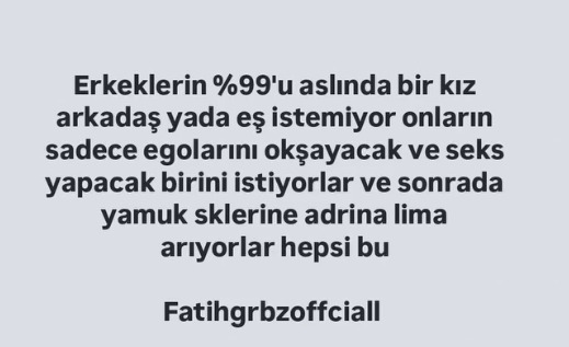 Karşı cinsten beklentiniz ne?