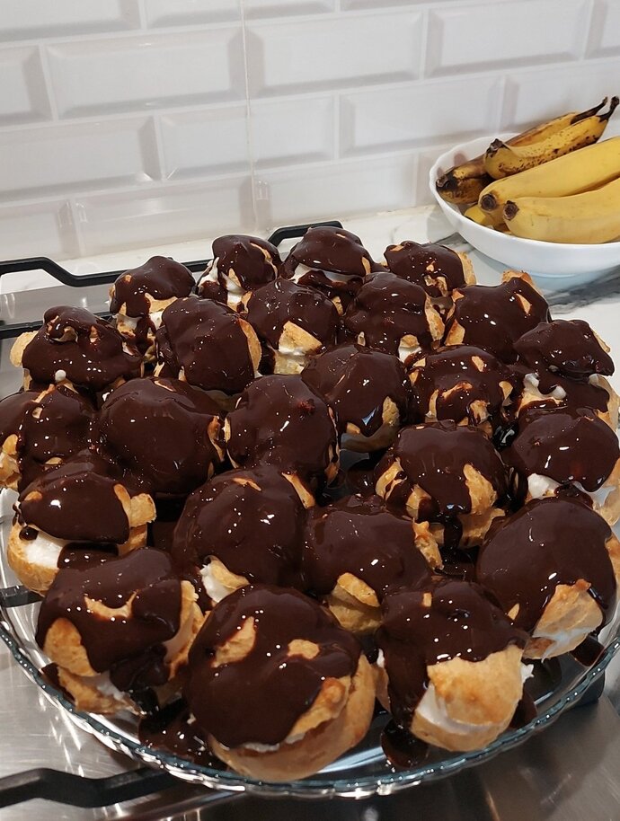 Profiterol yaptım, nasıl olmuş?