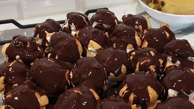 Profiterol yaptım, nasıl olmuş?