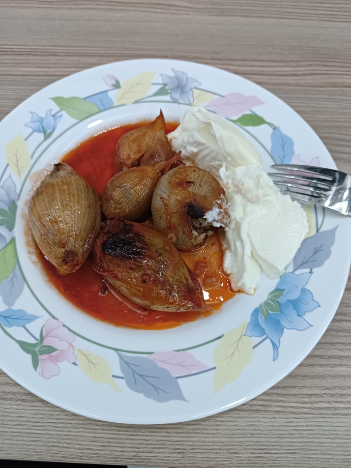 Soğan dolması yaptım nasıl görünüyor sever misiniz?