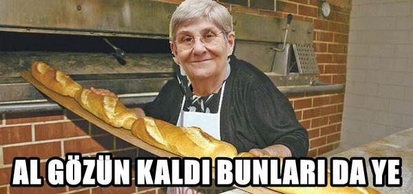 Ekmegin içine ne koyup yersiniz?