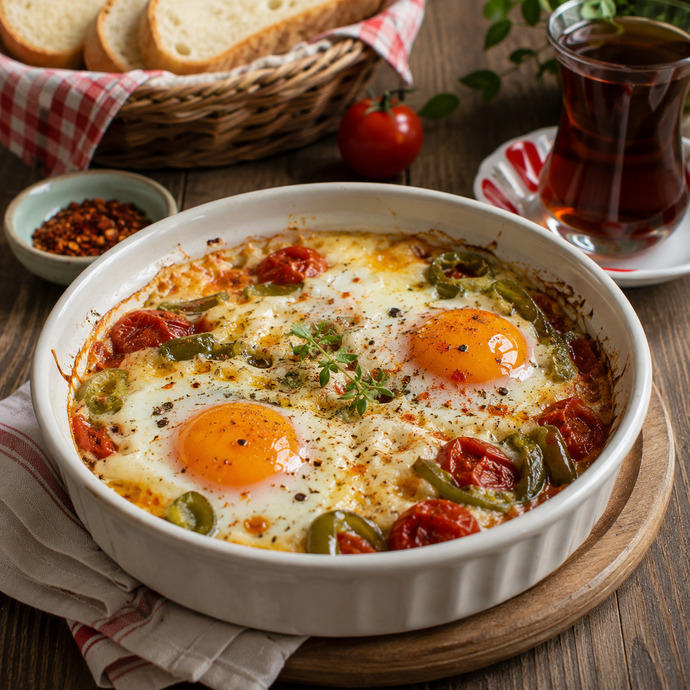Fırında menemen sever misiniz?
