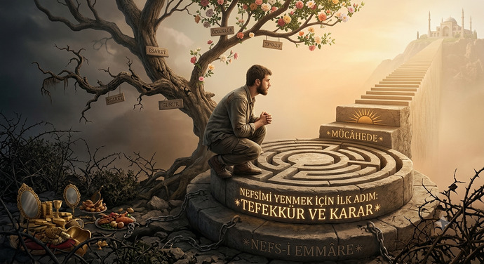 Nefsimizi yenmek için atmamız gereken ilk adım nedir?