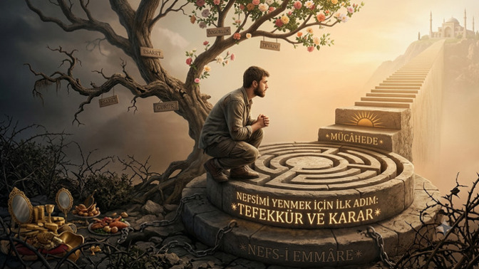 Nefsimizi yenmek için atmamız gereken ilk adım nedir?