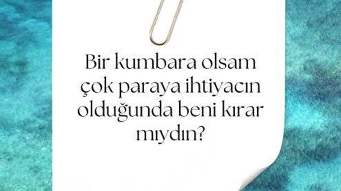İlişkinizin geleceğini görmek için sevgilinize sormanız gereken tek bir 'turnusol kağıdı' sorusu olsaydı, o soru ne olurdu?