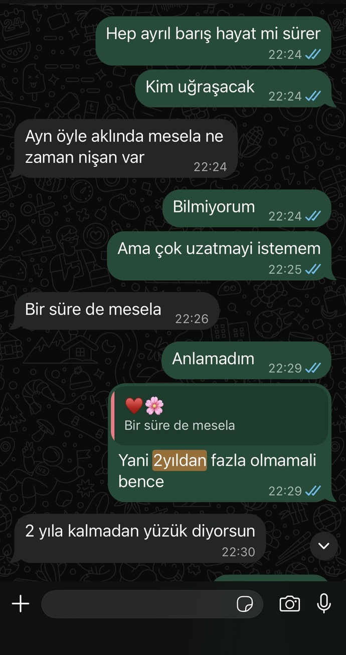 Sizce bu çocuk benimle ciddi mi düşünüyor?