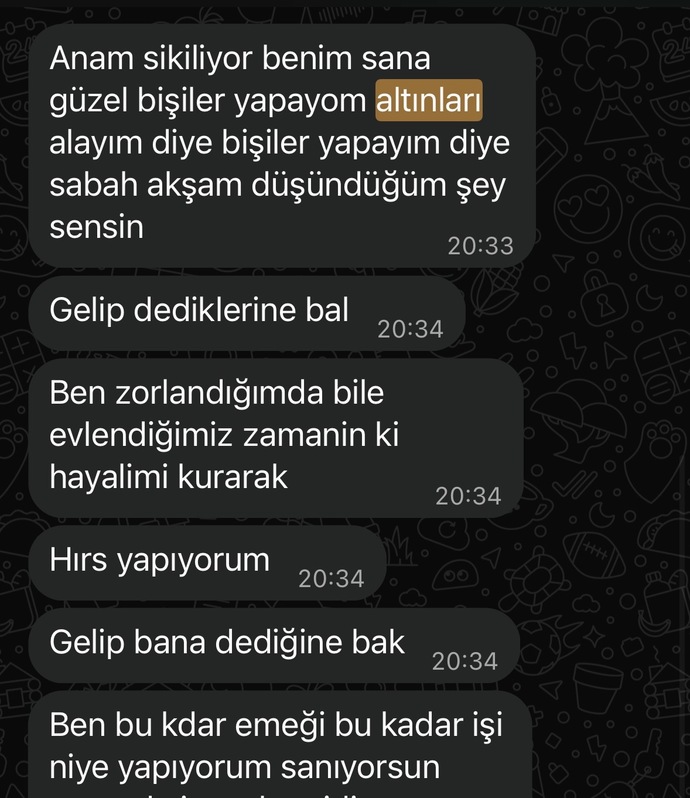 Sizce bu çocuk benimle ciddi mi düşünüyor?