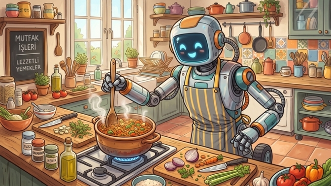 Hizmetçi Robotunuz olsun ister miydiniz? Ev işlerini yapacak, markete yollayabileceksiniz vb?
