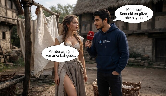 Sendeki en güzel pembe şey nedir?