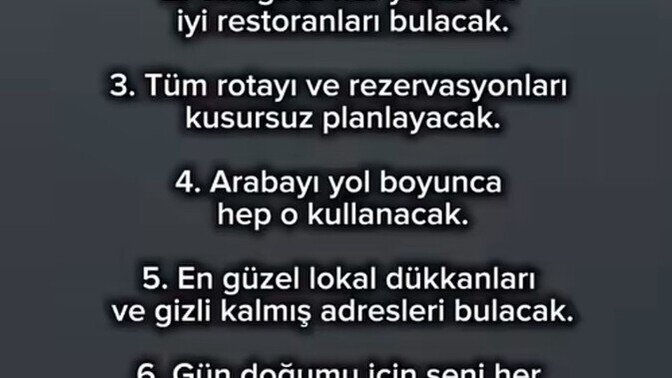 Tatile çıktığın kişinin sadece bir özelliği olsa hangisini seçerdin?
