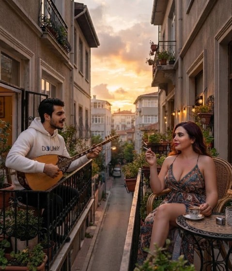 Son dinlediğin şarkıyı balkondan sana bağıra bağıra söyleseydim, saz ile sana hangi şarkıyı söylemiş olurdum?