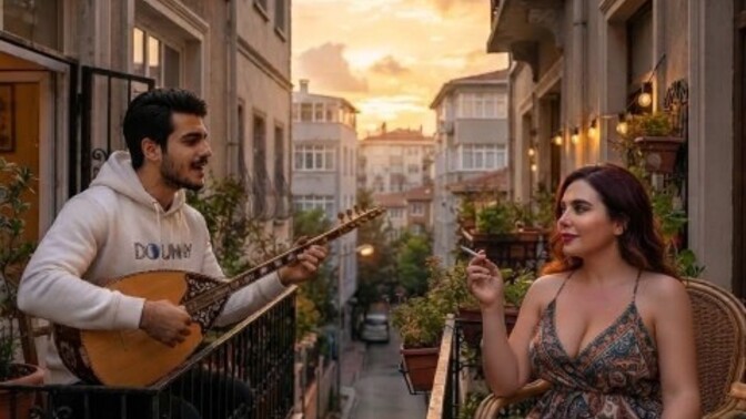 Son dinlediğin şarkıyı balkondan sana bağıra bağıra söyleseydim, saz ile sana hangi şarkıyı söylemiş olurdum?