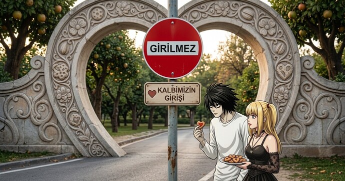 Sizin kalbinize girmek isteyenler hangi trafik levhası ile karşılanır?