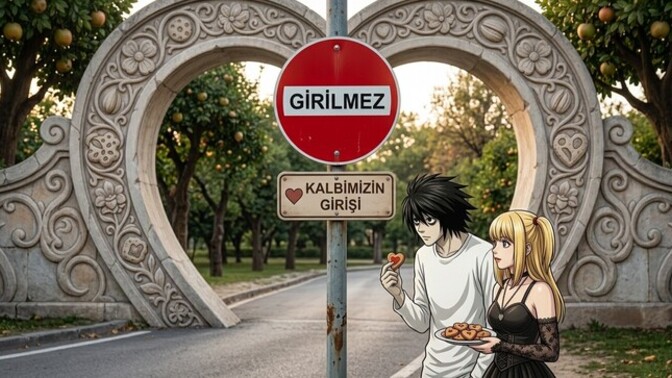 Sizin kalbinize girmek isteyenler hangi trafik levhası ile karşılanır?