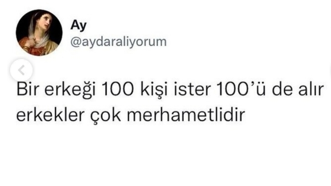 Erkekler çok mu merhametli 😒?