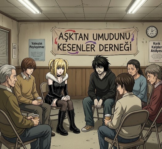 Aşktan umudunu kesenler derneğine katılır mısınız?