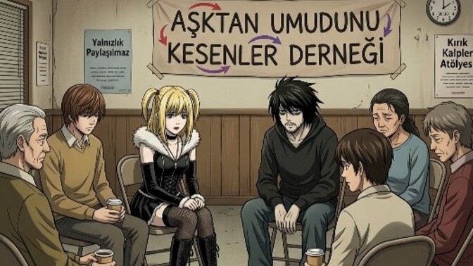 Aşktan umudunu kesenler derneğine katılır mısınız?