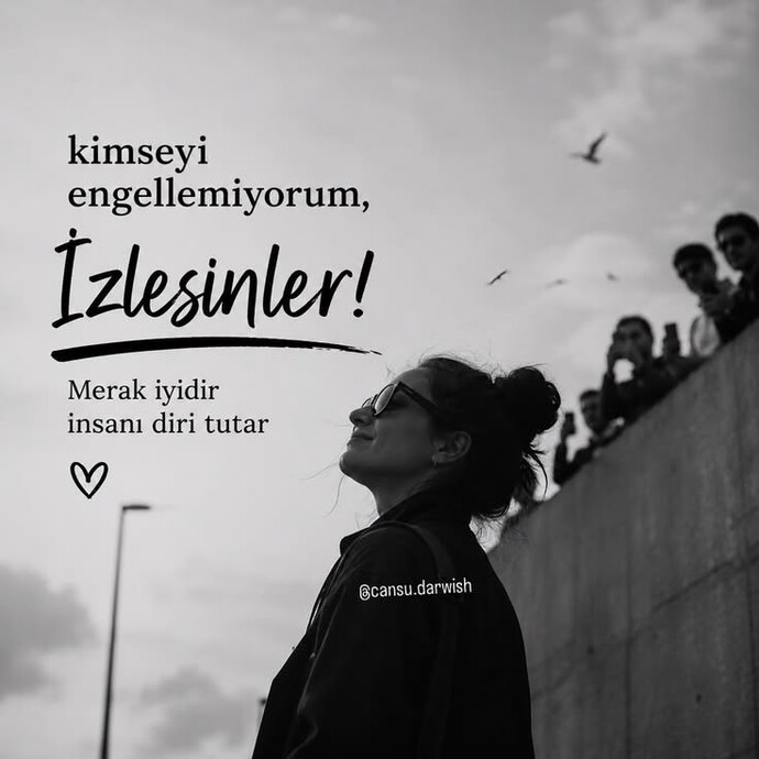 Sevdiğinizden ayrılınca hemen engeller misin?