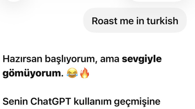 ChatGPT ye bunu sordunuz mu?
