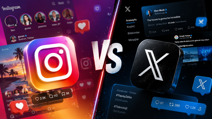 Instagram mı, X (Twitter) mi: hangi sosyal medyayı daha çok seviyor ve kullanıyorsunuz?