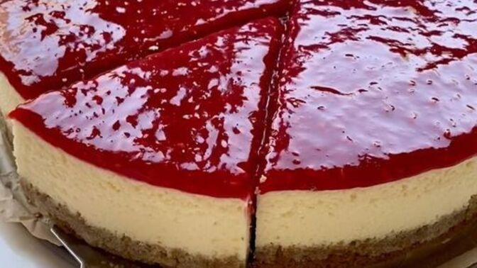 Sevgilinizin canım frambuazlı cheesecake istese yapar mısınız?