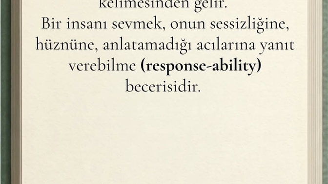 Sevmek, nasıl bir şeydir?