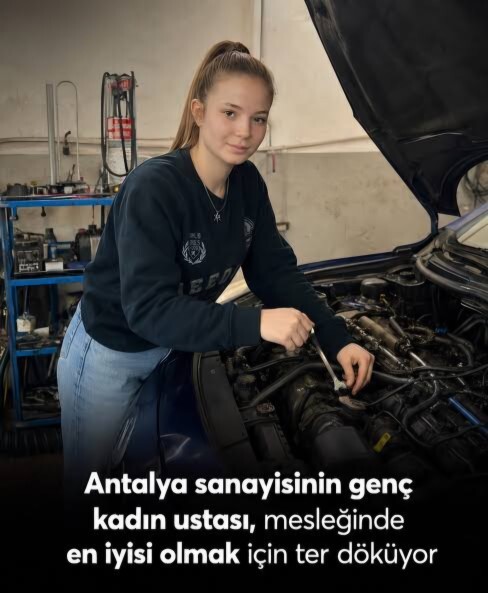 Sanayide kadın usta olur mu?