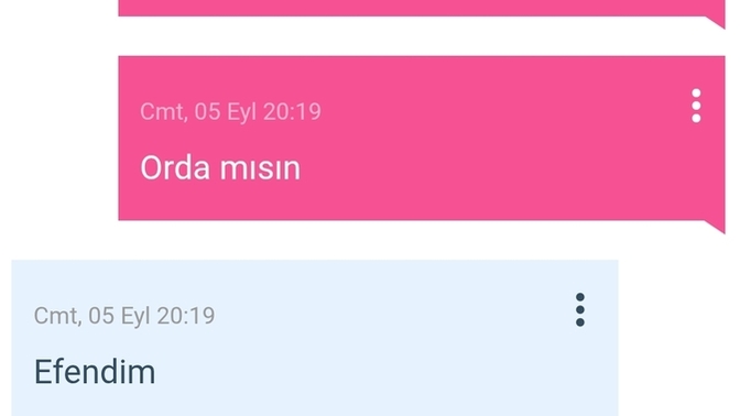 Konuşmak istemiştim ne cevap verebilirim yardım?