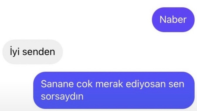 “Nasılsın?” diye soranınız var mı?