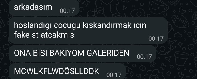 En son hangi mesajı aldınız?