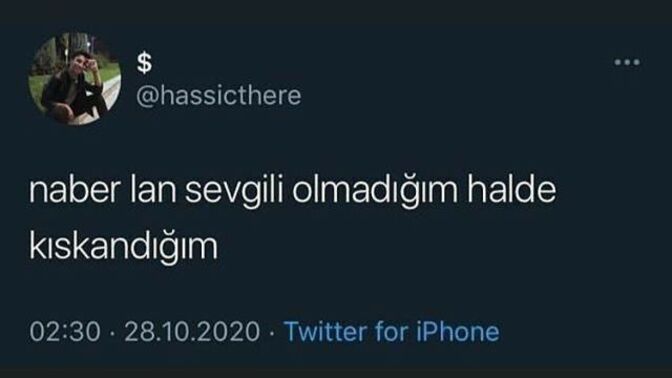 Sevgili olmadığın halde kıskandığın biri var mı 👀 ?