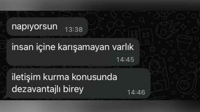 Asosyal arkadaşınız var mı?