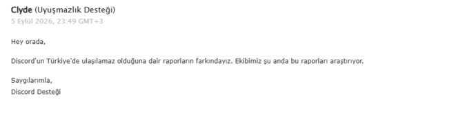 Discorda giriş yapamıyorum ne yapmam lazım?