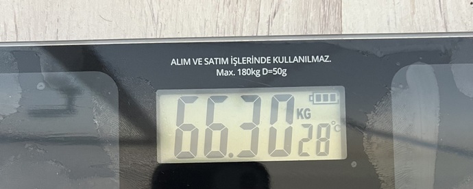 Neden 1 buçuk kilo verdim?