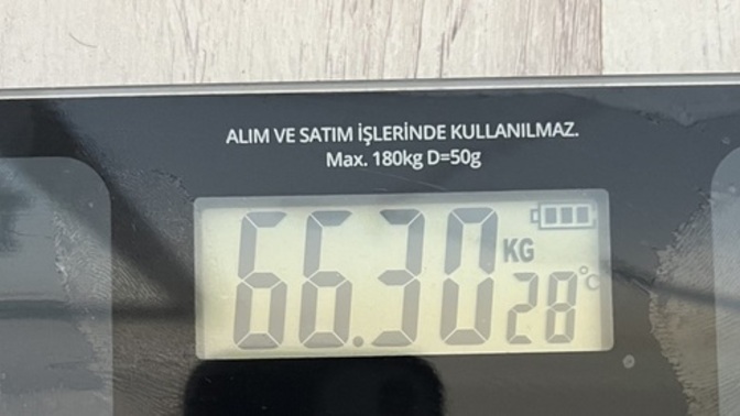 Neden 1 buçuk kilo verdim?