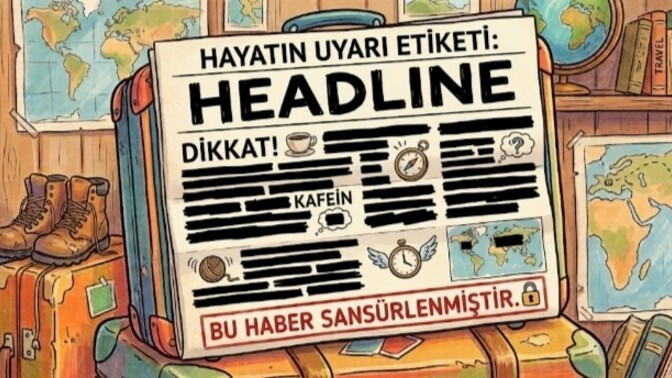 Hayatınızın bir uyarı etiketi olsaydı üzerinde ne yazardı?