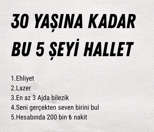 Şu anki yaşınıza kadar hayatta neleri başardınız, neleri yoluna koydunuz?