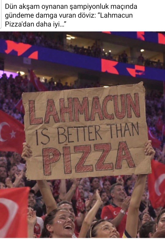 Lahmacun Pizzadan daha mı iyi, sizce?