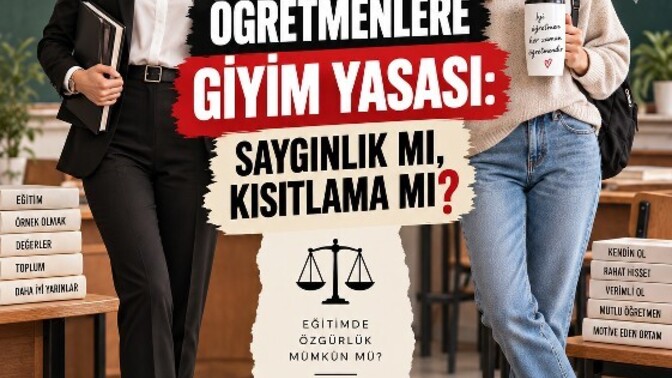 Öğretmenlerin giyim kuşamı gerçekten saygınlığı etkiler mi yoksa yeni giyim yasasıyla sadece kısıtlama mı geliyor?
