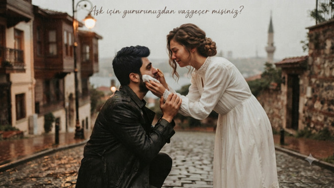 Aşk uğruna gururunuzdan vazgeçer misiniz, yoksa sevseniz bile “ilk adımı ben atmam” deyip kaybetmeyi mi göze alırsınız?