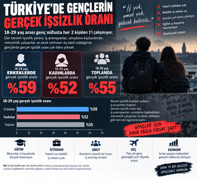 İşsizlik oranları sizi korkutuyor mu?