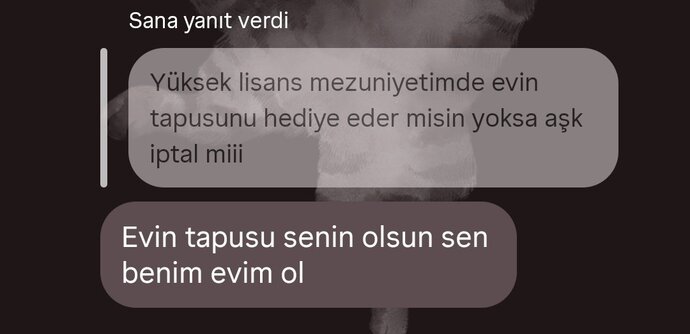 Kızlar bu beyefendiden olur mu yoksa biz yalnızlıktan devam mı?