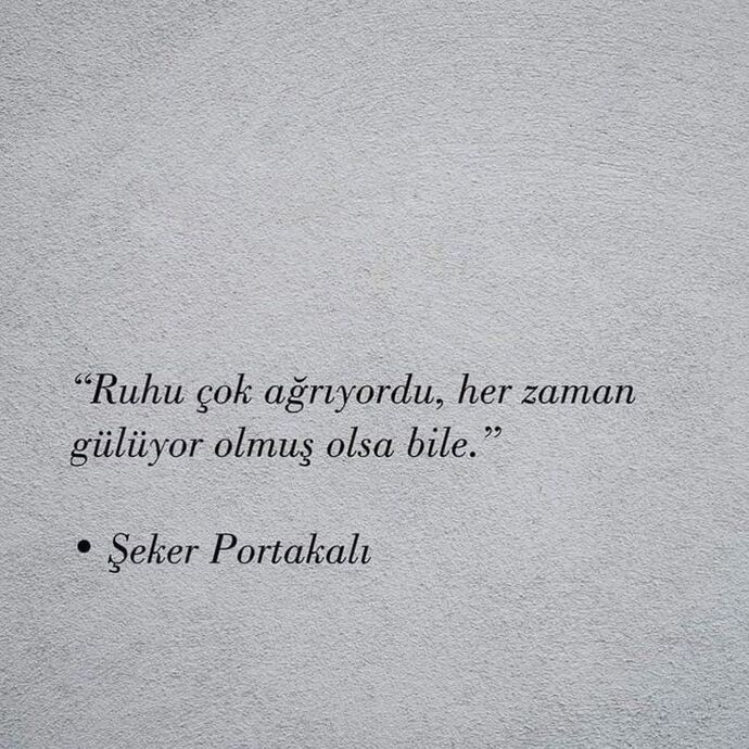 Sevdiğiniz bi' alıntı var mı?